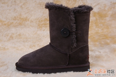 冬日御寒必备 UGG雪地靴 5803款 脚底加毛加厚款现货实拍